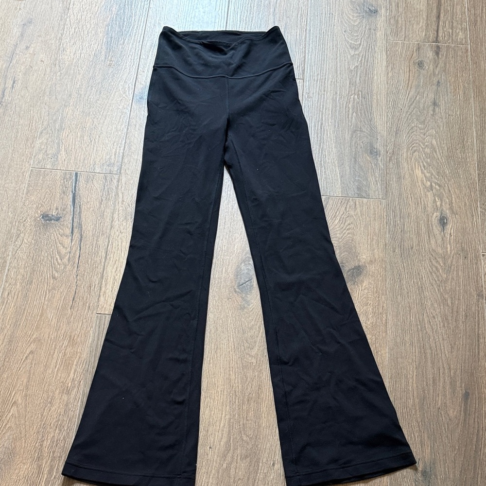 lululemon athletica Black Flare Leggings